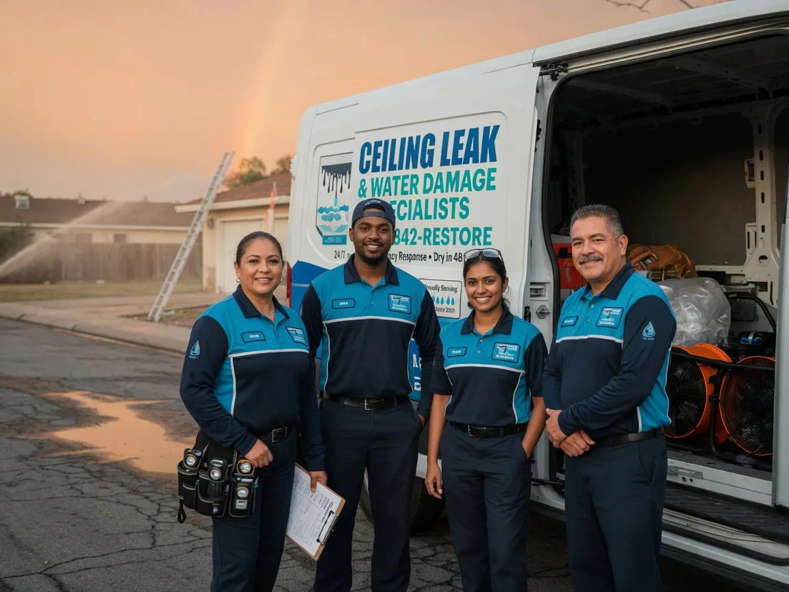 Ceiling Leak Cleanup company in Clinton, OH